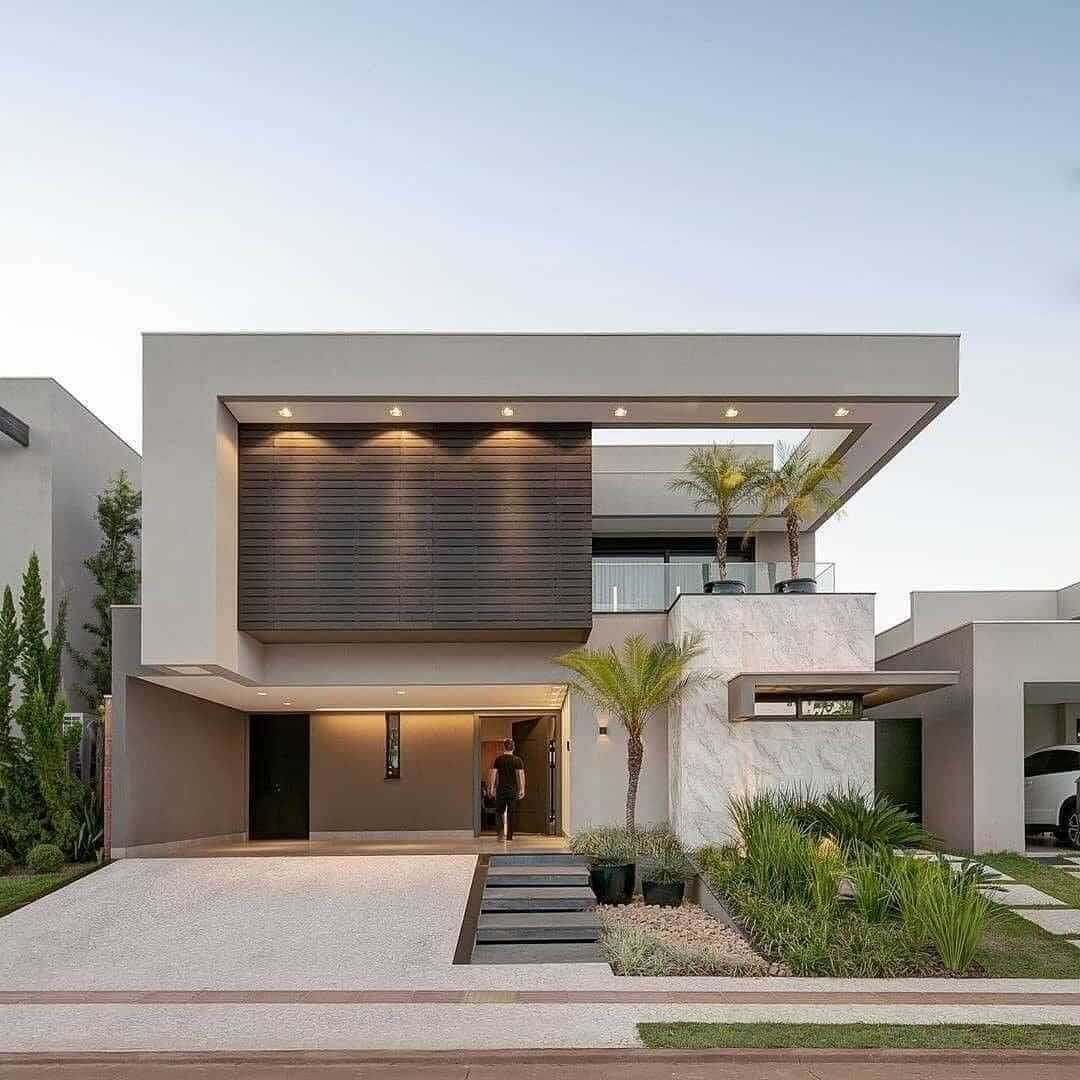 نمای زیبا و مدرن برای ویلا